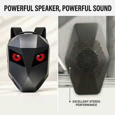FLASHLY AURA (with speakers) - LED backpack for Travel Enthusiasts