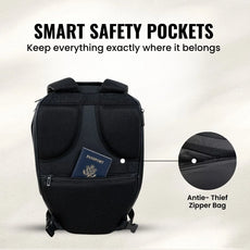 FLASHLY TITAN - LED Backpack for Travel Enthusiasts