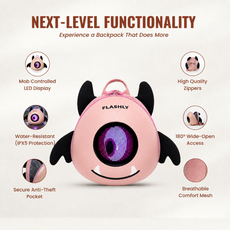 FLASHLY PIXO - LED Backpack for Kids & Girls