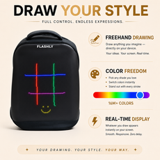 FLASHLY LED Pixel Air Backpack