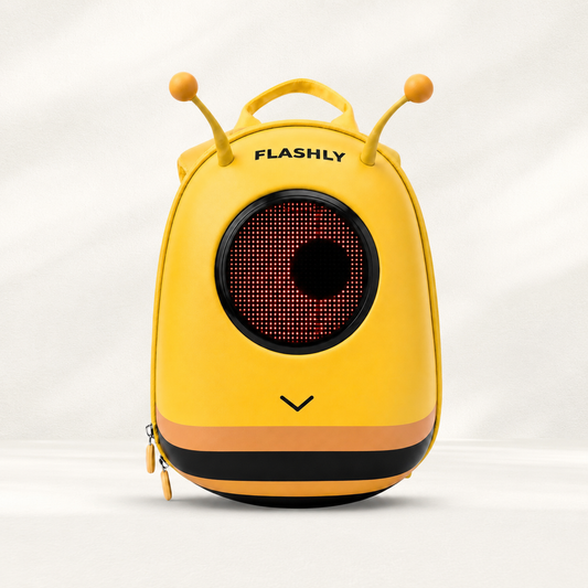 FLASHLY BUZZBEE - LED Backpack for Kids & Girls