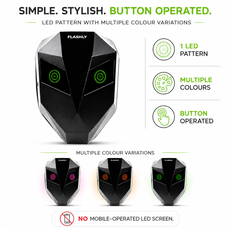 FLASHLY PHANTOM - Affordable LED Backpack (Only Button Operated)