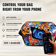FLASHLY REBEL - LED Fanny Bag