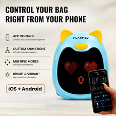 FLASHLY GLOWPOP - LED Backpack for Kids and Girls