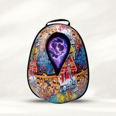 FLASHLY LED Ocean Graffix Backpack