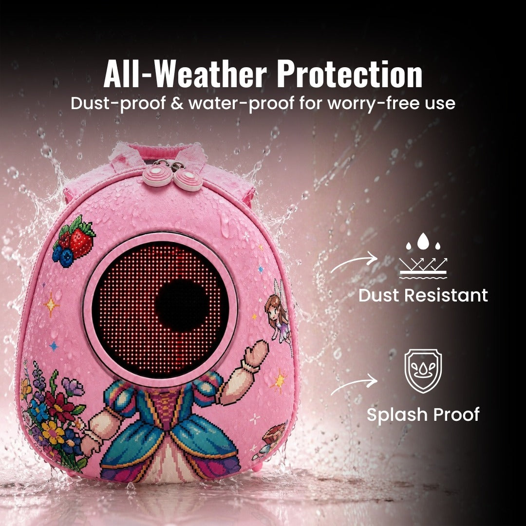 FLASHLY FAIRY BLOOM - LED Backpack for Kids & Girls