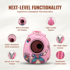 FLASHLY FAIRY BLOOM - LED Backpack for Kids & Girls
