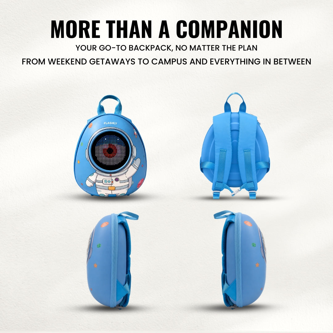 FLASHLY LITTLE ASTRO - LED Backpack for Kids