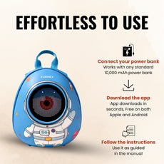 FLASHLY LITTLE ASTRO - LED Backpack for Kids