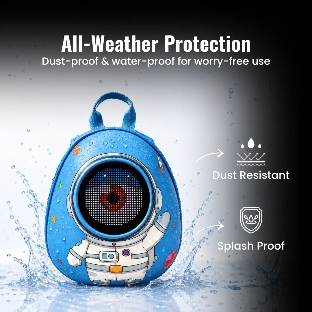 FLASHLY LITTLE ASTRO - LED Backpack for Kids