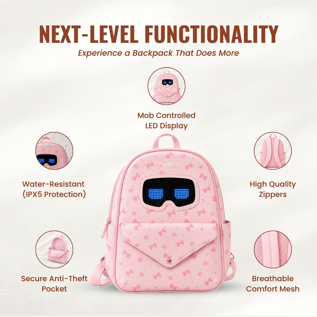FLASHLY LED Puffy Buddy Pink