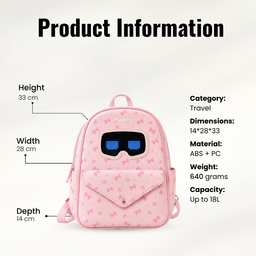 FLASHLY LED Puffy Buddy Pink