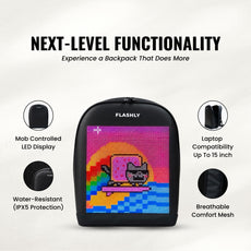 FLASHLY LED Pixel Backpack
