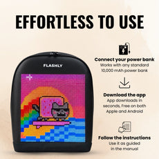 FLASHLY LED Pixel Backpack