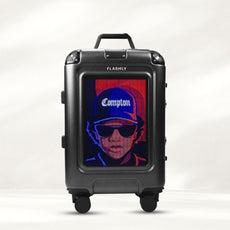 FLASHLY OBSIDIAN - Smart LED Cabin Trolley