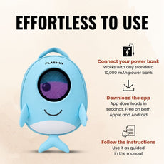 FLASHLY DOLFI - LED Backpack for Kids & Girls