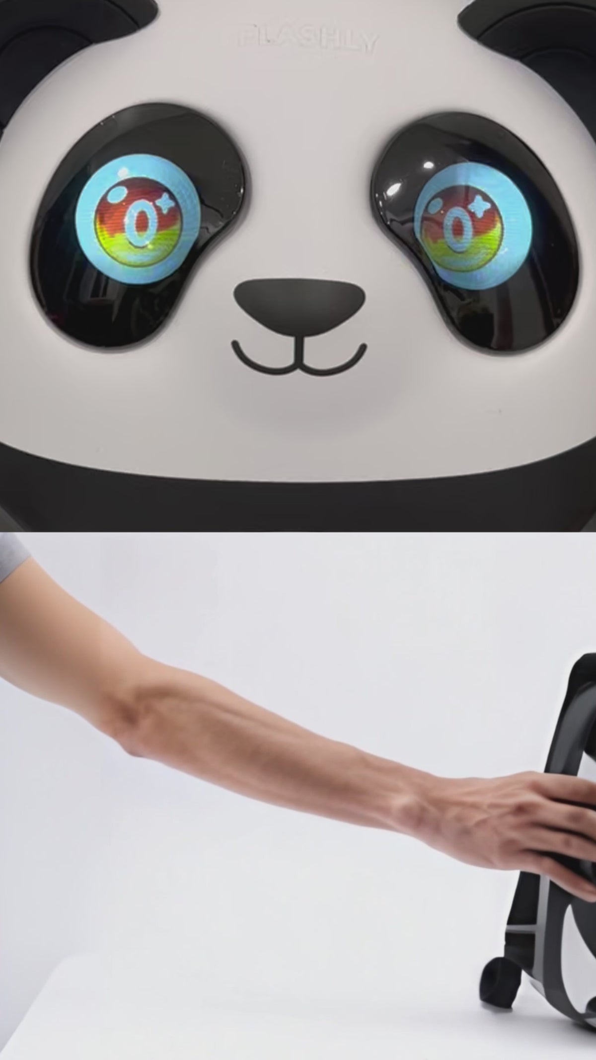 FLASHLY LITTLE PANDA - LED Backpack for Kids and Girls