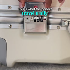 FLASHLY PEARL - Smart LED Cabin Trolley