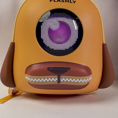 FLASHLY WOOFY - LED Backpack for Kids & Girls