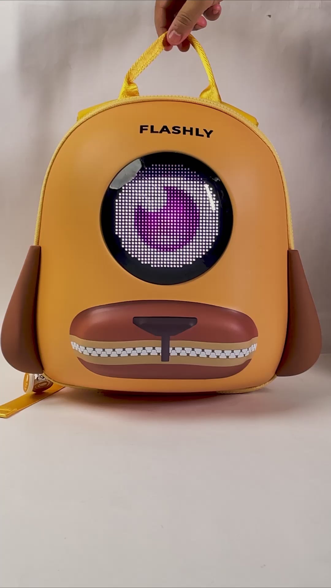 FLASHLY WOOFY - LED Backpack for Kids & Girls